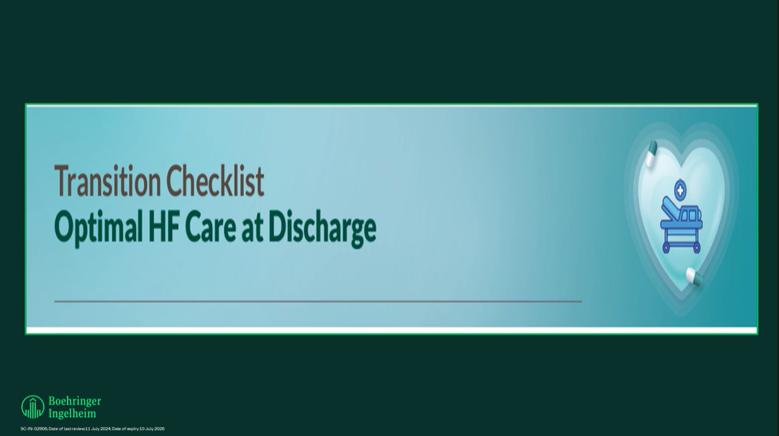 Transition checklist Explainer